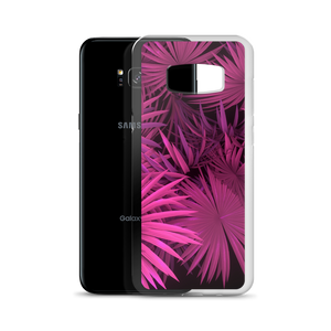 Pink Palm Samsung Case by Design Express