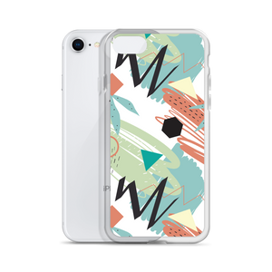 Mix Geometrical Pattern 03 iPhone Case by Design Express