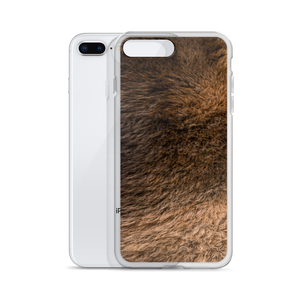 Bison Fur Print iPhone Case by Design Express