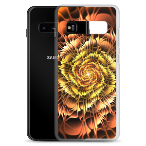Abstract Flower 01 Samsung Case by Design Express