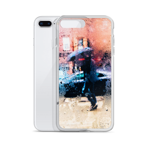 Rainy Blury iPhone Case by Design Express