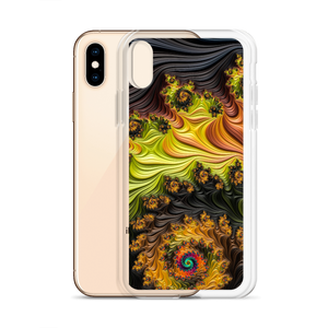 Colourful Fractals iPhone Case by Design Express