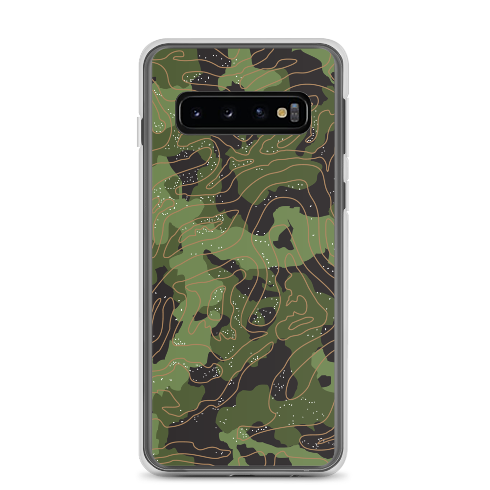 Samsung Galaxy S10 Green Camoline Samsung Case by Design Express
