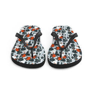 Mask Society Illustration Flip-Flops by Design Express