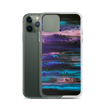 Purple Blue Abstract iPhone Case by Design Express