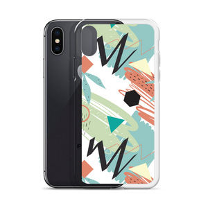 Mix Geometrical Pattern 03 iPhone Case by Design Express