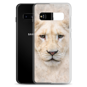 White Lion Samsung Case by Design Express