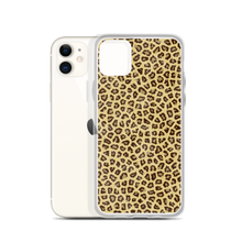 Yellow Leopard Print iPhone Case by Design Express