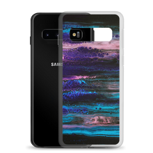 Purple Blue Abstract Samsung Case by Design Express