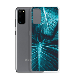 Turquoise Leaf Samsung Case by Design Express
