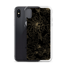 Golden Floral iPhone Case by Design Express