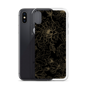 Golden Floral iPhone Case by Design Express