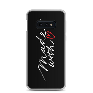 Samsung Galaxy S10e Made With Love (Funny) Samsung Case by Design Express