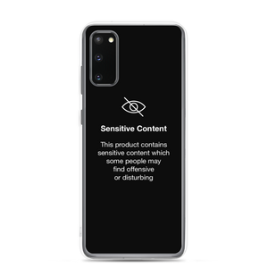 Samsung Galaxy S20 Sensitive Content (Funny) Samsung Case by Design Express