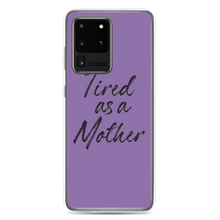 Samsung Galaxy S20 Ultra Tired As a Mother (Funny Mother Day) Samsung Case by Design Express