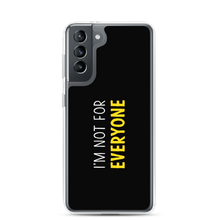 Samsung Galaxy S21 I'm Not For Everyone (Funny) Samsung Case by Design Express