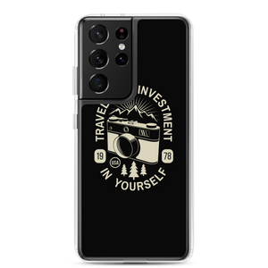 Samsung Galaxy S21 Ultra Travel Is An Investment In Yourself Samsung Case by Design Express
