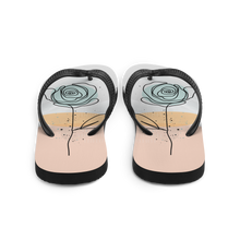 Pasty Flower Line Flip-Flops by Design Express
