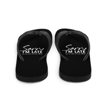 Sorry I'm Late (Funny Cat Lover) Flip-Flops by Design Express