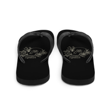 Marvelous Nightmare Flower Skull Flip-Flops by Design Express