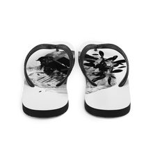 Breathe Illustration Series Flip Flops by Design Express