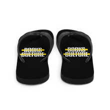 Books not Guns, Culture not Violence Flip Flops by Design Express
