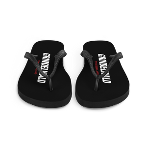 Grindelwald Switzerland Text Flip-Flops by Design Express