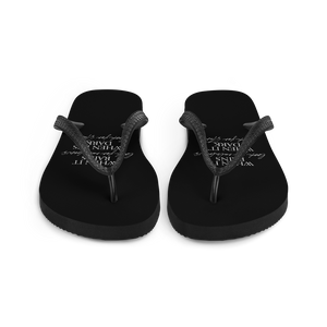 When it rains, look for rainbows (Quotes) Flip-Flops by Design Express