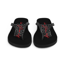 Believe in yourself Typography Flip Flops by Design Express