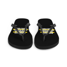 Books not Guns, Culture not Violence Flip Flops by Design Express