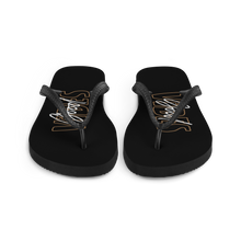 Good Vibes Typo Flip Flops by Design Express