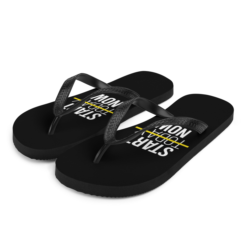 S Start Now (Motivation) Flip-Flops by Design Express