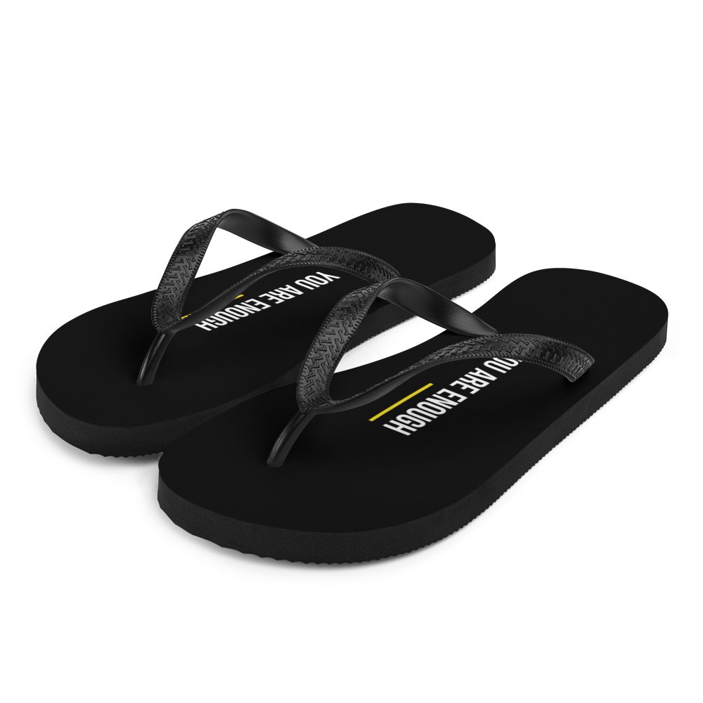 S You are Enough (condensed) Flip-Flops by Design Express