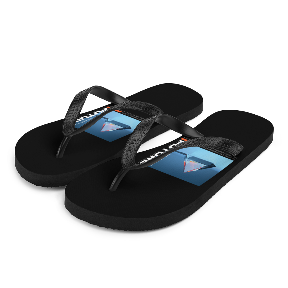 S We are the Future Flip Flops by Design Express