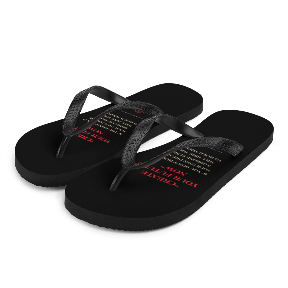 S Future or Die Flip Flops by Design Express