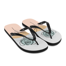 Pasty Flower Line Flip-Flops by Design Express
