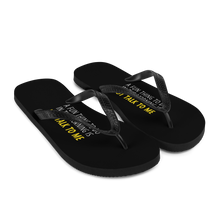 Not Talk To Me (Funny) Flip-Flops by Design Express