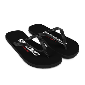 Grindelwald Switzerland Text Flip-Flops by Design Express