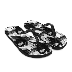 Absurd Illustration Series Flip Flops by Design Express