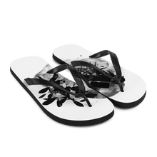 Breathe Illustration Series Flip Flops by Design Express