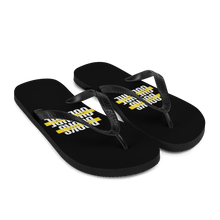 Books not Guns, Culture not Violence Flip Flops by Design Express