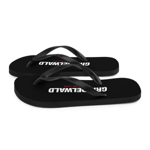 Grindelwald Switzerland Text Flip-Flops by Design Express