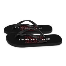 Be Creative or Die Flip Flops by Design Express