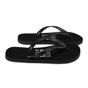Cats Books Tea (Funny) Flip-Flops by Design Express
