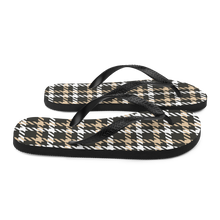 Houndstooth Large Pattern Flip-Flops by Design Express