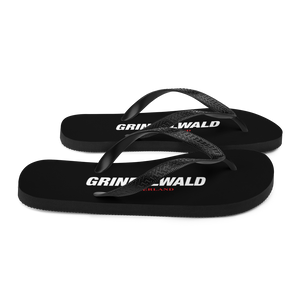 Grindelwald Switzerland Text Flip-Flops by Design Express