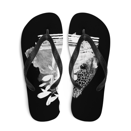 The Existences Illustration Series Flip Flops by Design Express