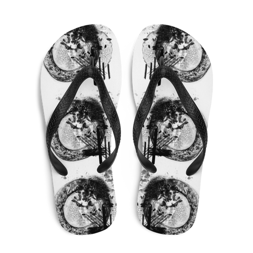 Consider Illustration Series Flip Flops by Design Express