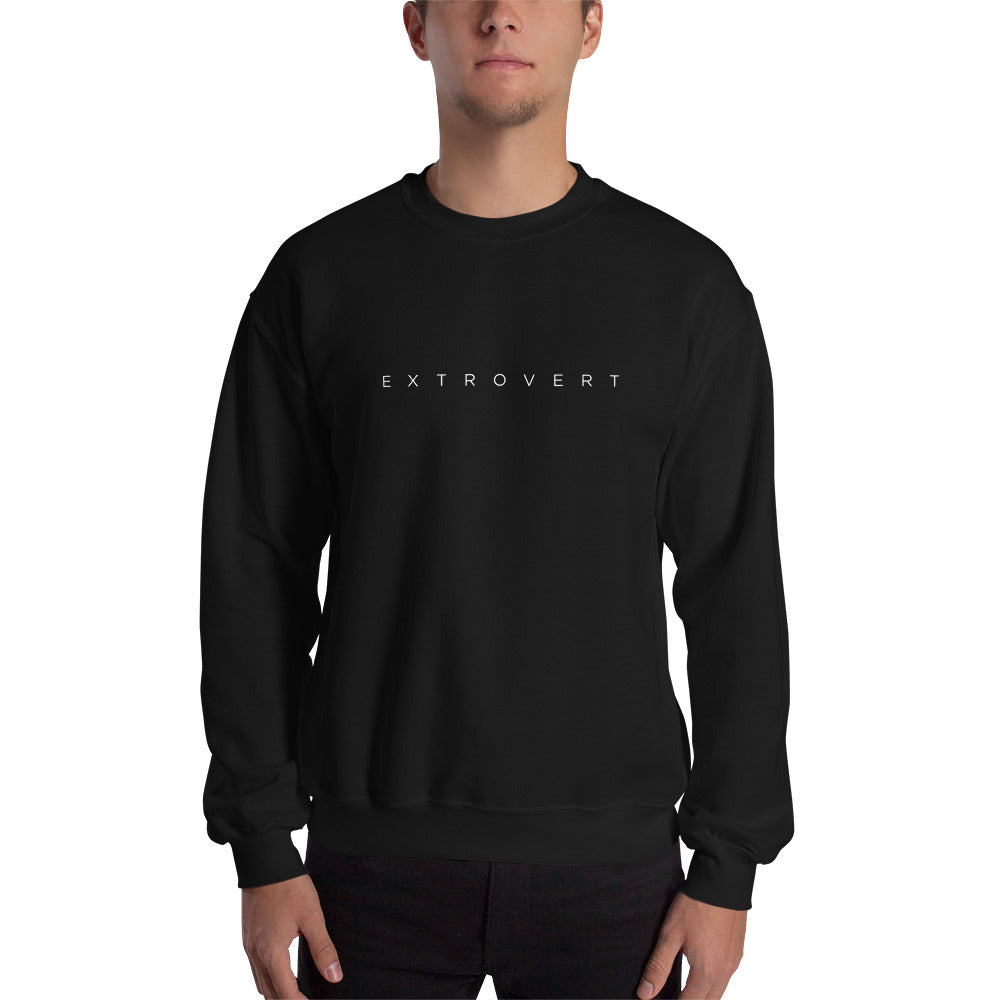 Black / S Extrovert Unisex Sweatshirt by Design Express