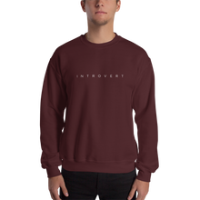 Maroon / S Introvert Unisex Sweatshirt by Design Express
